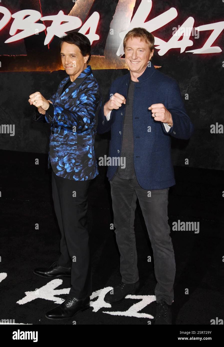 Ralph Macchio y William Zabka